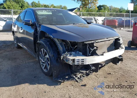 2017 Honda Civic Ex from USA, damaged, VIN 19XFC2F72HE026782